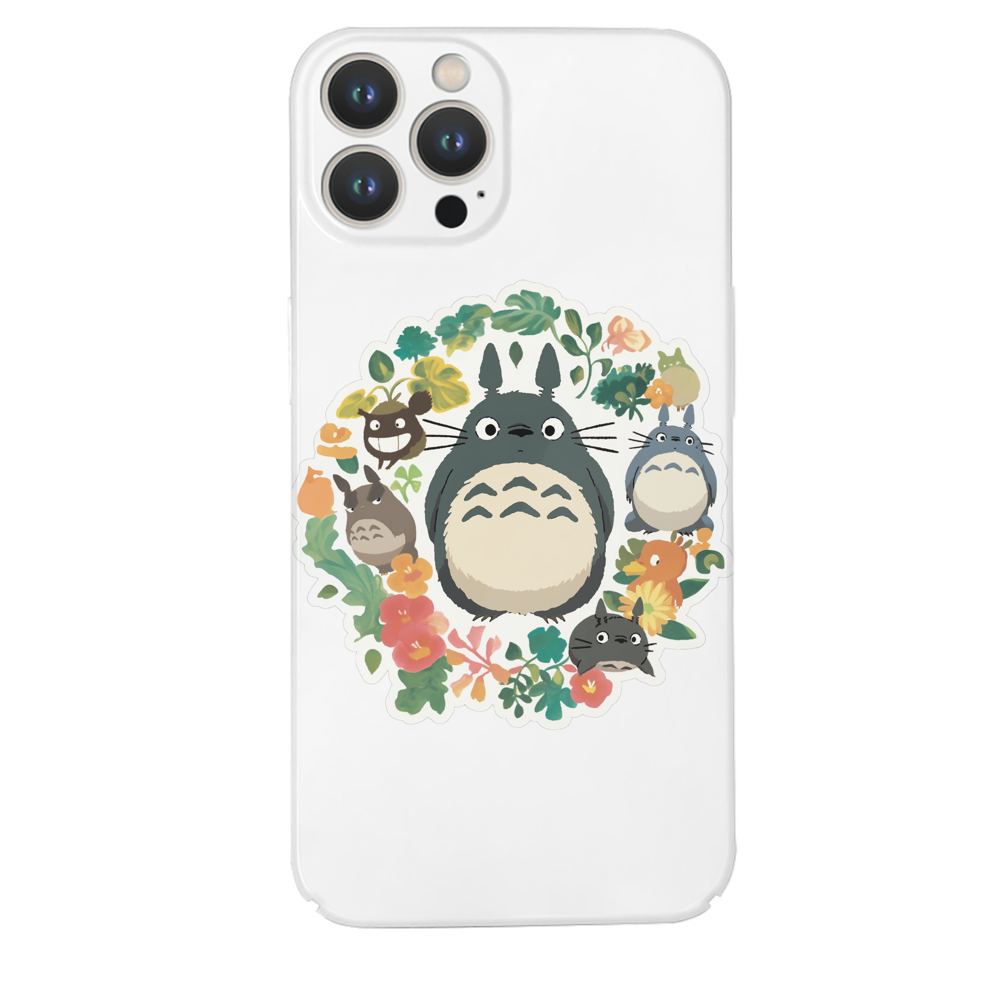 （画像用） となりのトトロ 草壁メイ 草壁サツキ My Neighbor Totoro Satsuki Kusakabe Mei Kusakabe 【iPhone 14シリーズ対応】ハードケース